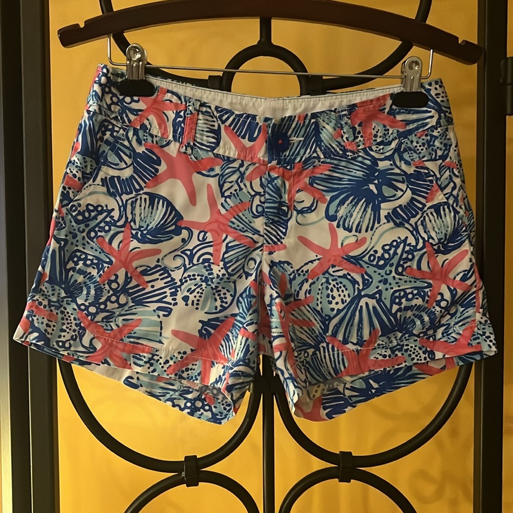 LILLY PULITZER She She Shell Callahan Shorts